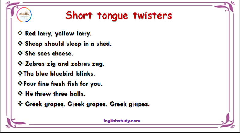 Short Tongue Twisters Learn English With Inglishstudy pin-on-https-loveenglish
